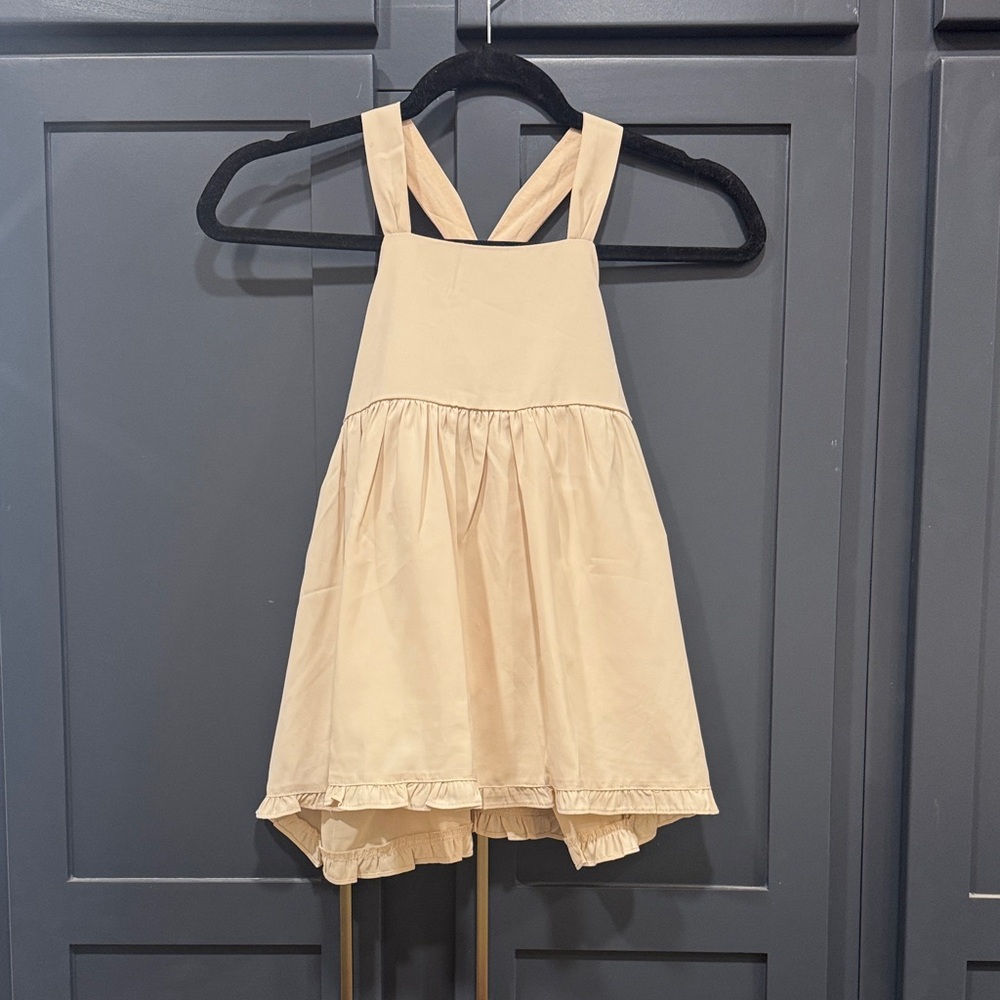 Cream Halter Top